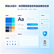 泸州建站-网站UI设计:如何用视觉语言传递品牌信任感