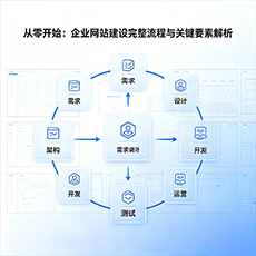 泸州建站-从零开始:企业网站建设完整流程与关键要素解析
