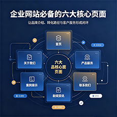 泸州建站-企业网站必备的六大核心页面